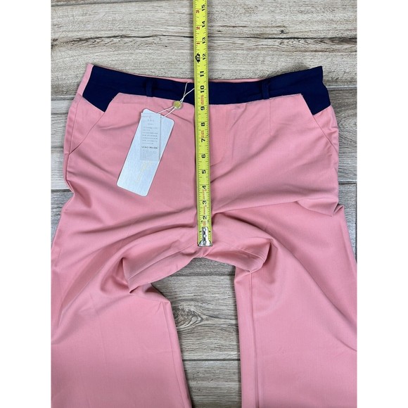 NWT Vero Moda Orlando Grace Palazzo Career Peach Pants Flared Leg  Sz 8 Career - Picture 5 of 13